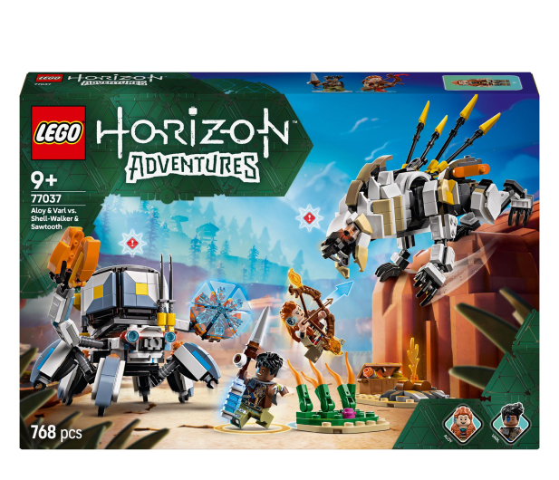 LEGO Horizon Adventures™ Aloy i Varl kontra krabołaz i piłoząb 77037 - 1308227 - zdjęcie